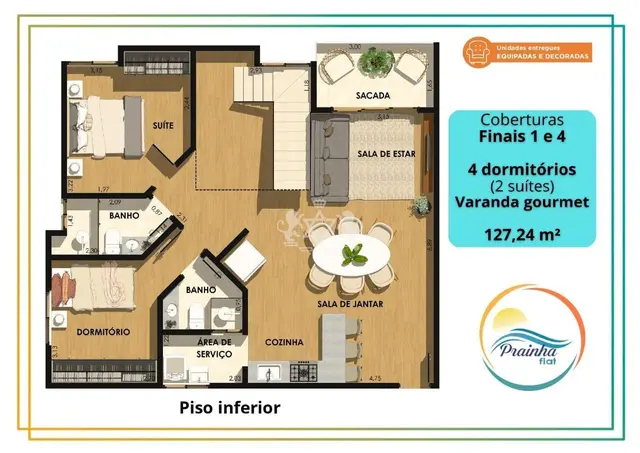 Apartamento à venda na Prainha - Caraguatatuba / SP - Cod. AP0147 — foto 15