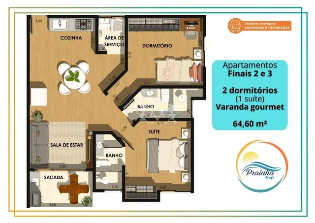 Apartamento à venda na Prainha - Caraguatatuba / SP - Cod. AP0147 — foto 14
