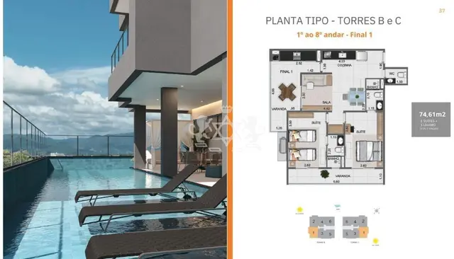 Apartamento à venda no Parque Balneário Poiares - Caraguatatuba / SP - Cod. AP0182 — foto 22