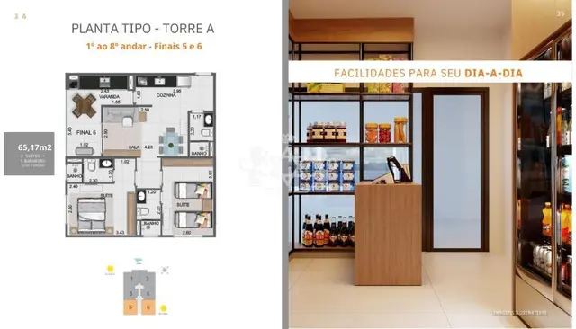 Apartamento à venda no Parque Balneário Poiares - Caraguatatuba / SP - Cod. AP0182