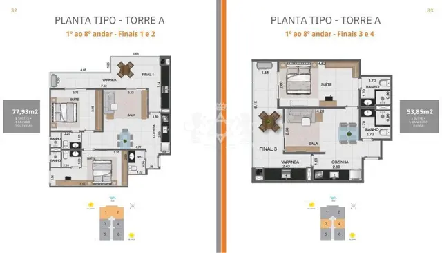 Apartamento à venda no Parque Balneário Poiares - Caraguatatuba / SP - Cod. AP0182 — foto 3