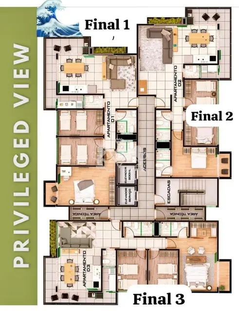 Apartamento à venda na Martim de Sá - Caraguatatuba / SP - Cod. AP0120 — foto 10