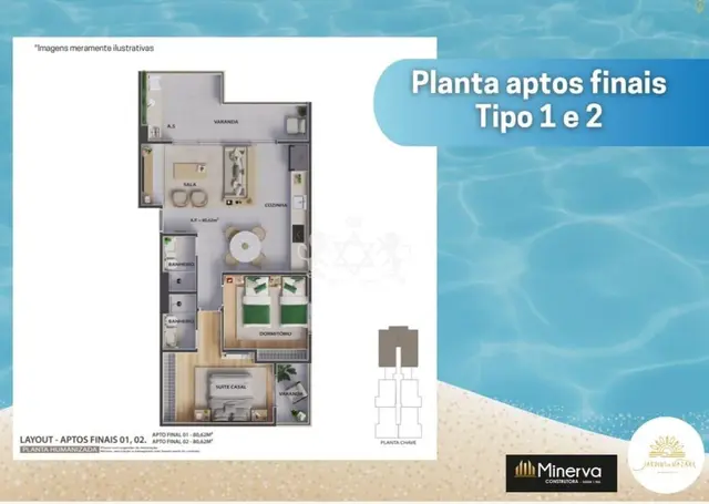 Apartamento à venda no Massaguaçu - Caraguatatuba / SP - Cod. AP0212 — foto 7