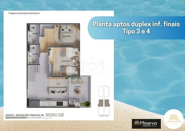 Apartamento à venda no Massaguaçu - Caraguatatuba / SP - Cod. AP0126 — foto 3