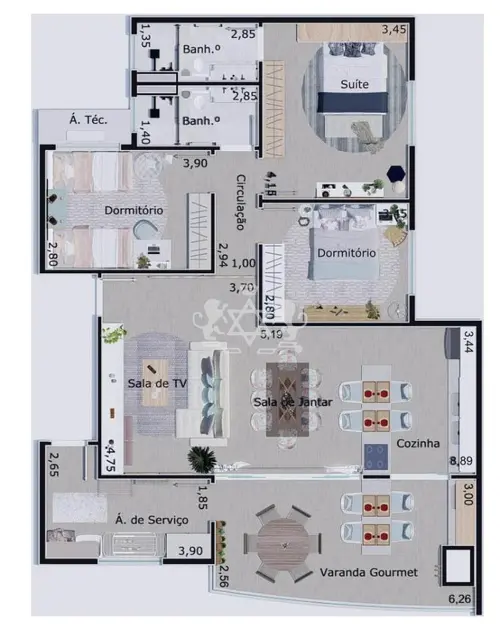 Apartamento à venda no Indaiá - Caraguatatuba / SP - Cod. AP0352 — foto 22