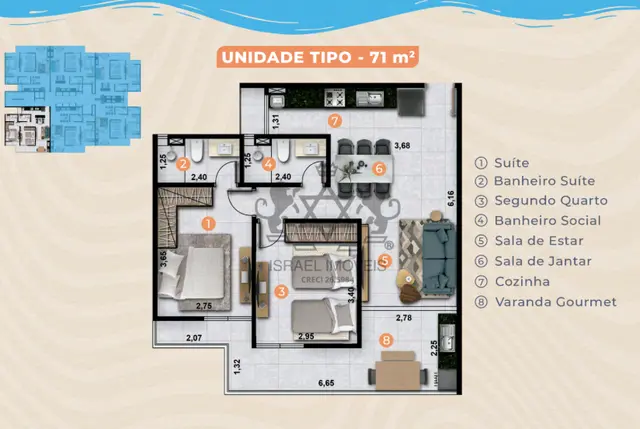RESIDENCIAL CAGLIARI | Apartamento 2 dorms com varanda gourmet | Massaguaçu, Caraguatatuba — foto 2