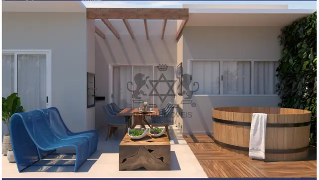 RESIDENCIAL CAGLIARI | COBERTURA com 3 dorms e 2 suítes, áera gourmet, Massaguaçu, Caraguatatuba/SP — foto 1