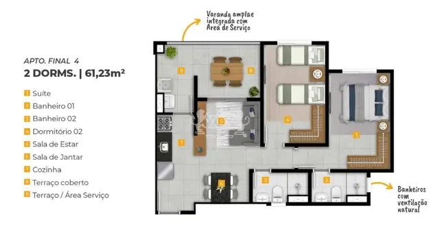 Apartamento à venda no Jardim Brasil - Caraguatatuba / SP - Cod. AP0111 — foto 12