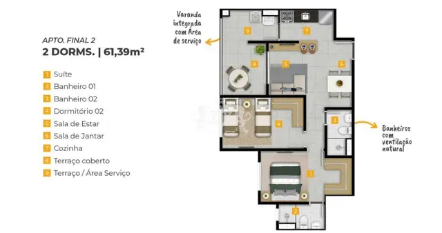 Apartamento à venda no Jardim Brasil - Caraguatatuba / SP - Cod. AP0111 — foto 10