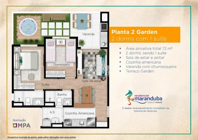 Apartamento à venda no Sapé - Ubatuba / SP - Cod. AP0241 — foto 3