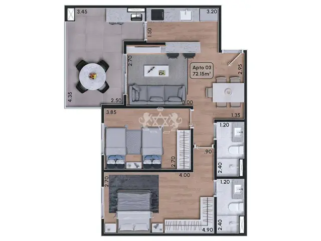 Apartamento à venda no Jardim Aruan - Caraguatatuba / SP - Cod. AP0222 — foto 19