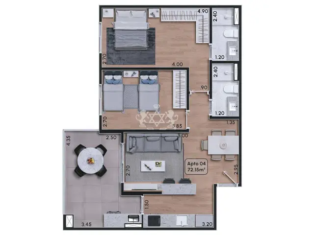 Apartamento à venda no Jardim Aruan - Caraguatatuba / SP - Cod. AP0222 — foto 20
