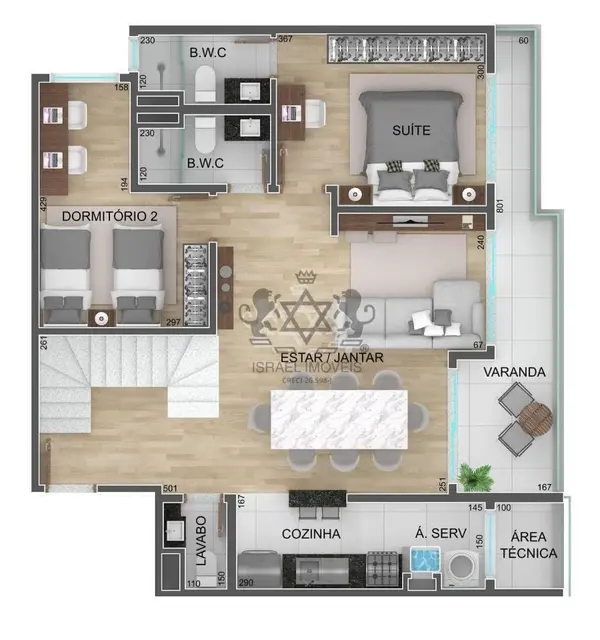 Apartamento à venda no Massaguaçu - Caraguatatuba / SP - Cod. CO0012 — foto 8