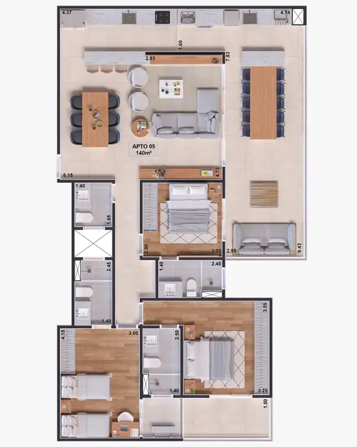 Apartamento à venda no Indaiá - Caraguatatuba / SP - Cod. AP1699 — foto 11