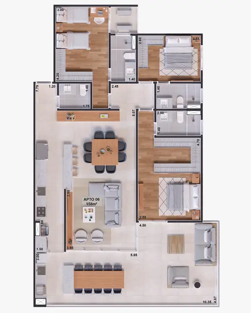 Apartamento à venda no Indaiá - Caraguatatuba / SP - Cod. AP1699 — foto 8