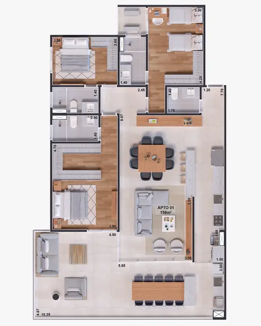 Apartamento à venda no Indaiá - Caraguatatuba / SP - Cod. AP1699 — foto 13