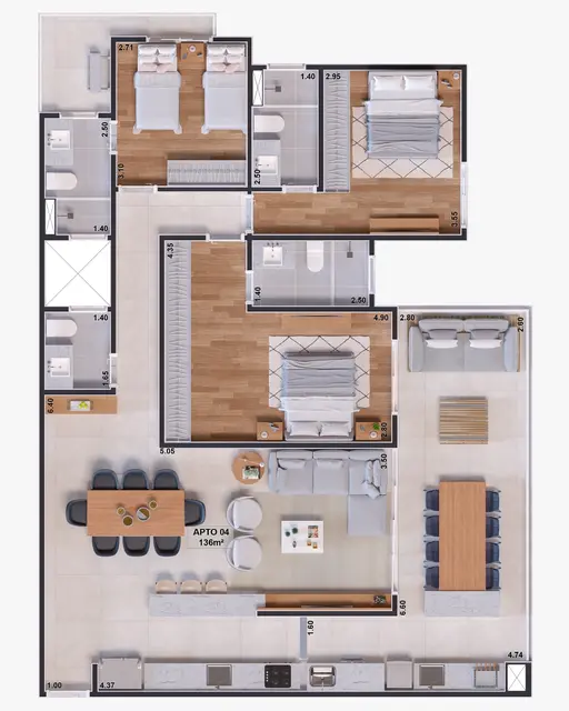 Apartamento à venda no Indaiá - Caraguatatuba / SP - Cod. AP1699 — foto 10