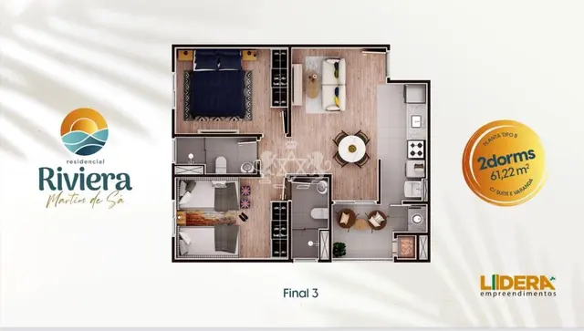 Apartamento à venda na Martim de Sá - Caraguatatuba / SP - Cod. AP0234 — foto 12