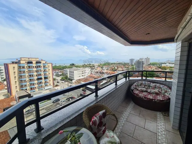 Apartamento à venda no Centro de Caraguatatuba, SP - 03 DORMITÓRIOS (sendo 01 suíte) - 127m² área privativa - Vista mar