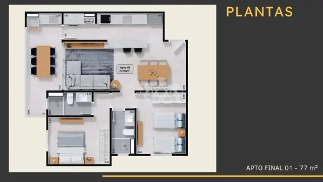 Apartamento à venda na Martim de Sá - Caraguatatuba / SP - Cod. AP0174 — foto 8