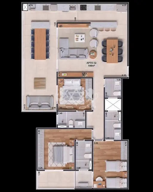Apartamento à venda no Indaiá - Caraguatatuba / SP - Cod. CO0004 — foto 26