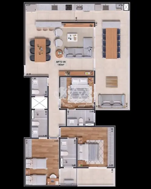 Apartamento à venda no Indaiá - Caraguatatuba / SP - Cod. CO0004 — foto 18