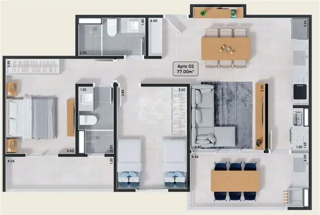 Apartamento à venda na Martim de Sá - Caraguatatuba / SP - Cod. AP0090 — foto 28